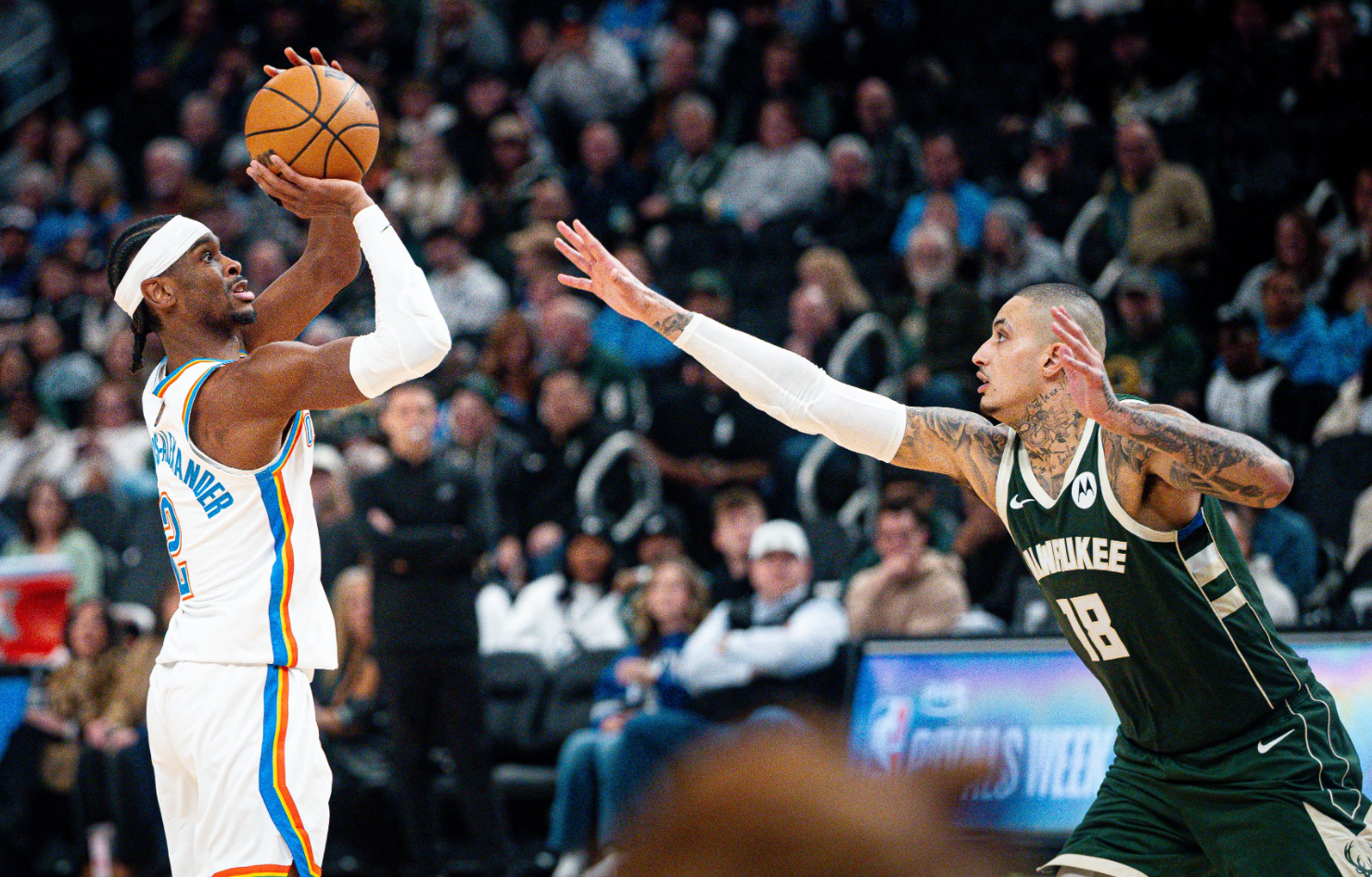 ggbet网页版-轰40+11+7创纪录！亚历山大完压字母哥强到发紫 MVP概率已升至75%